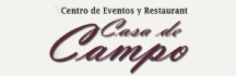 Restaurant Sala de Eventos y Casa de Campo