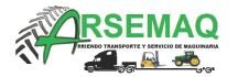 Arsemaq Arriendo Transporte y Servicio de Maquinaria
