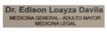 Dr. Edison Loayza Dávila
