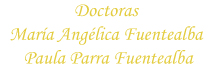 Dras María Angélica Fuente Alba - Paula Parra Fuentealba