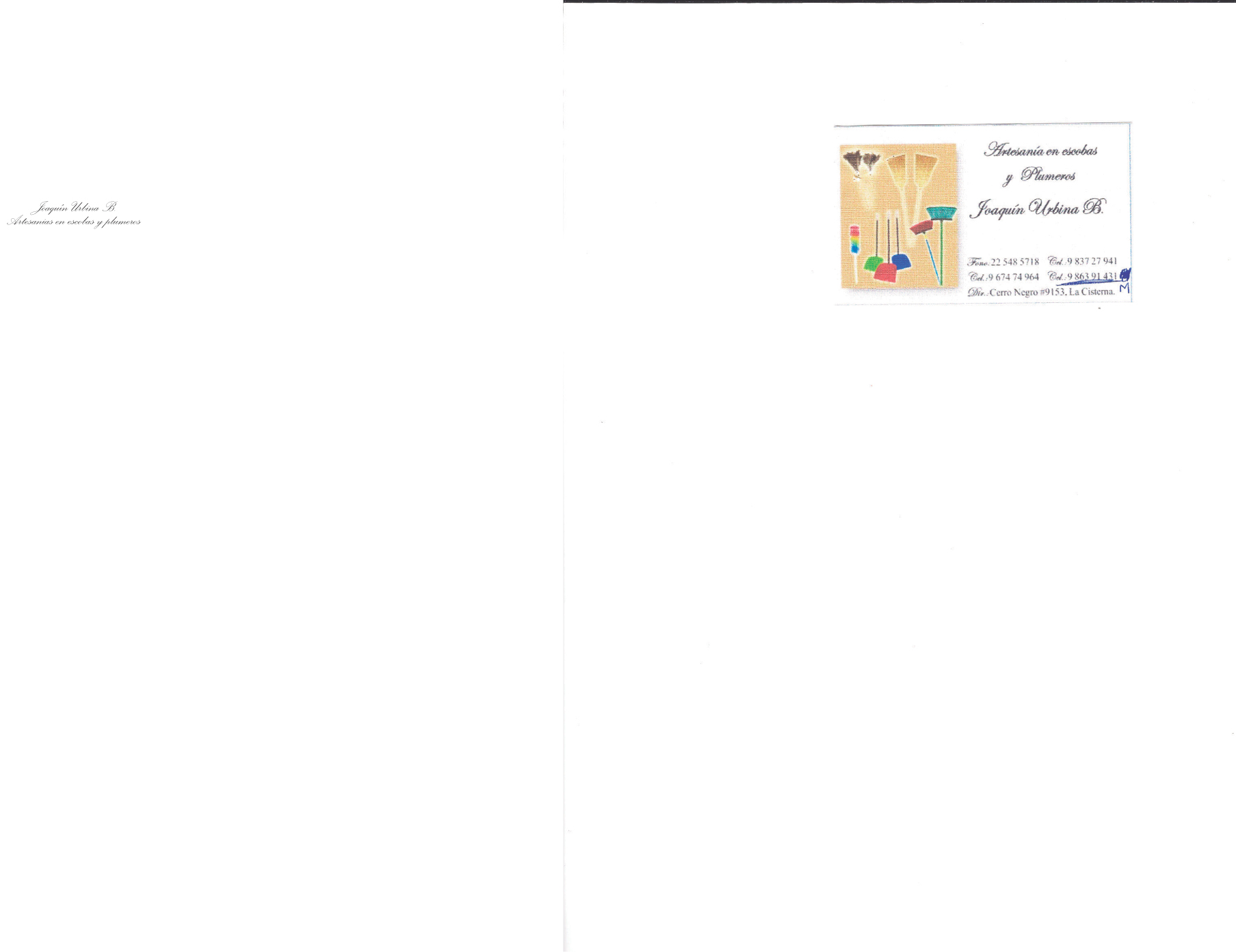 Fábrica de Escobas Urbina