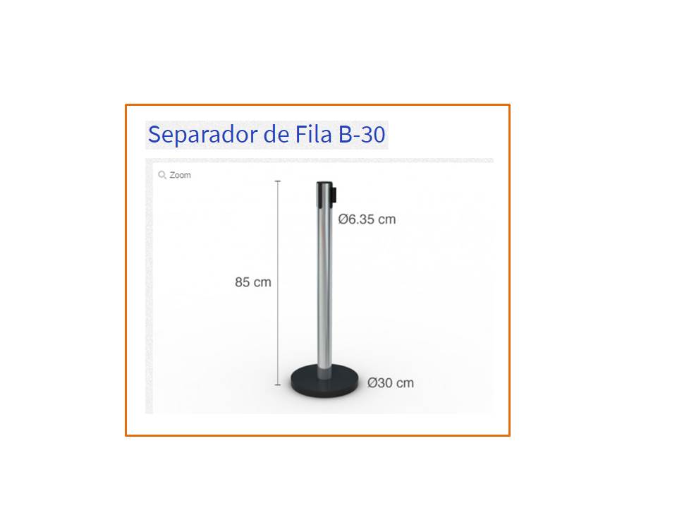separador de fila b-30
sku sep - b30