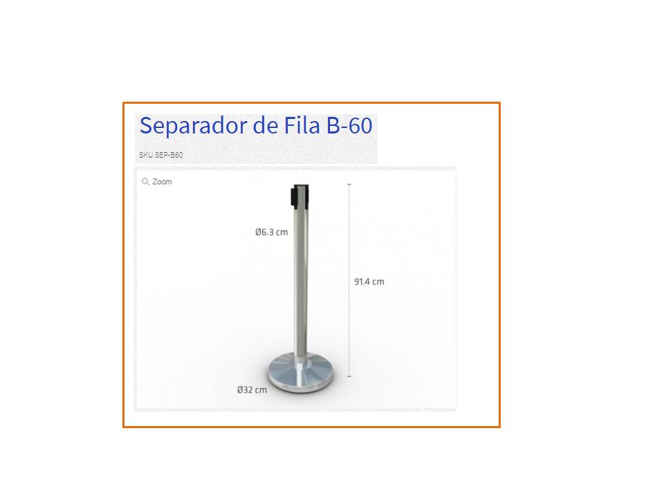 separador de fila b-60