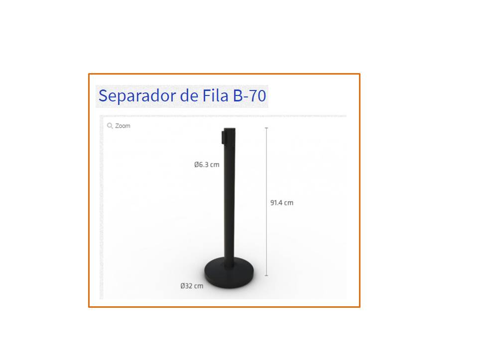 separador de fila b-70