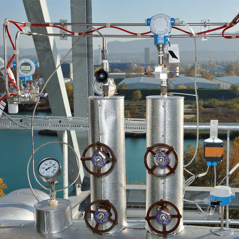 transmisor de presión manométrico celda metálica