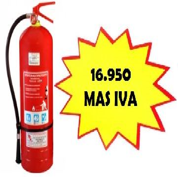 extintor 10k pqs, certificado