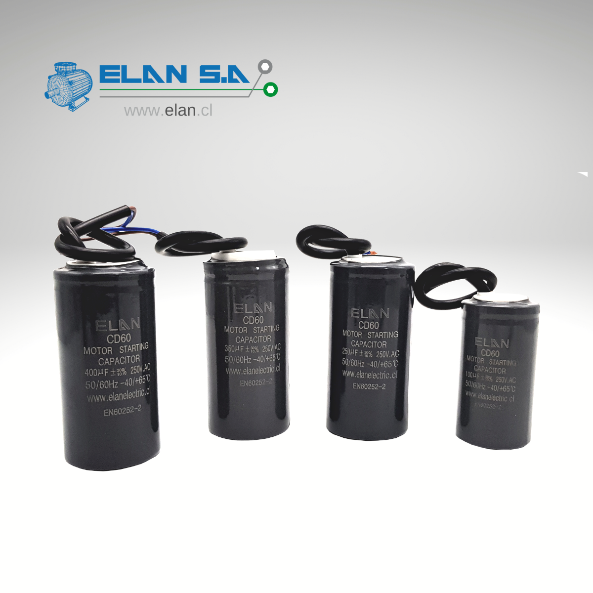 condensadores de partida (electrolíticos) b.m.i. - elan