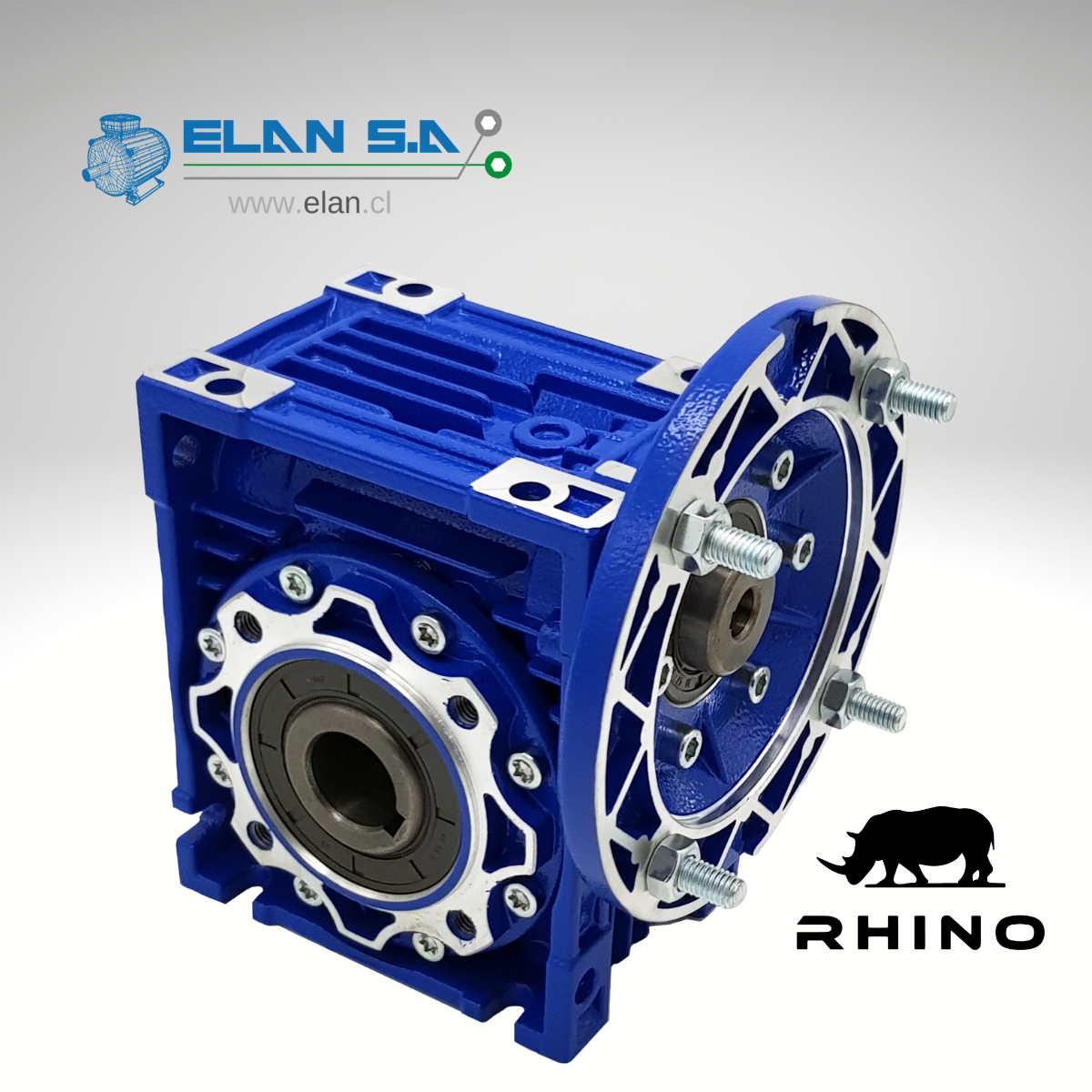 reductor sinfín-corona rhino jmrv - Motores Eléctricos Elan